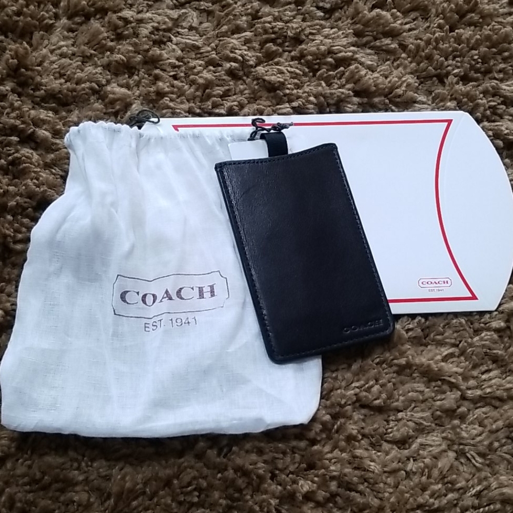 Coach Men Leather